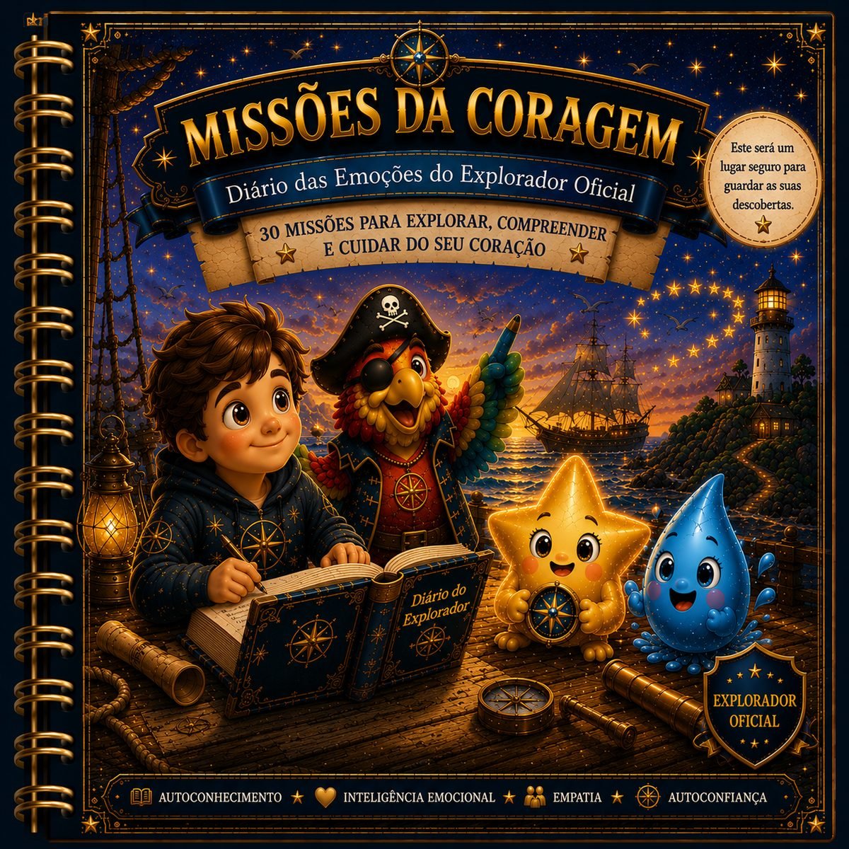 Diário das Emoções do Explorador Oficial